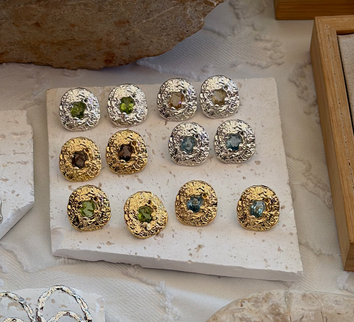 עגילי שיר כסף