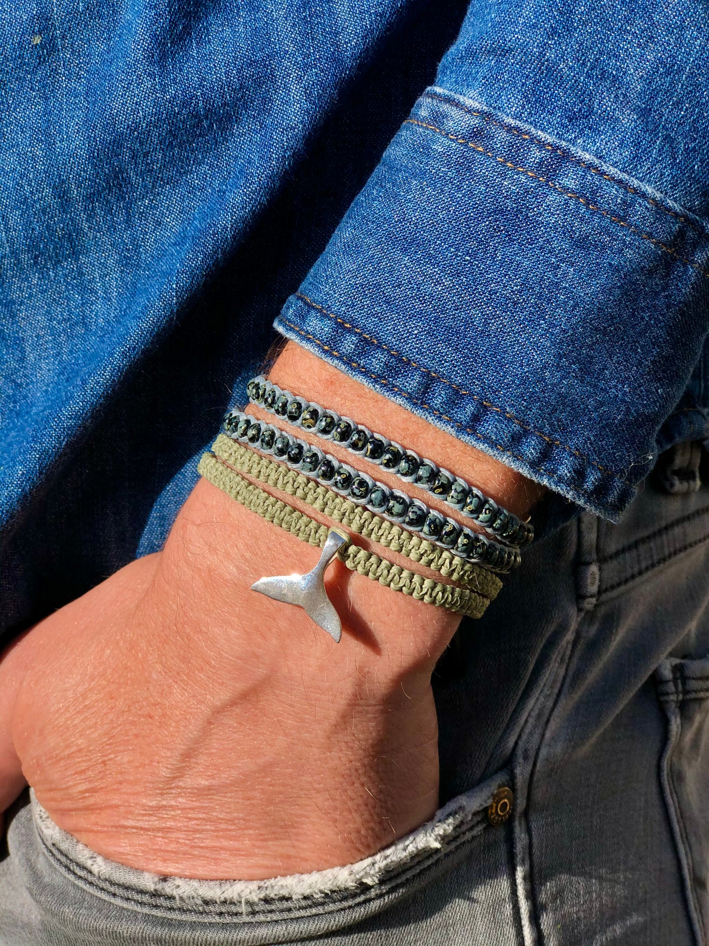 צמיד רומנו שחור