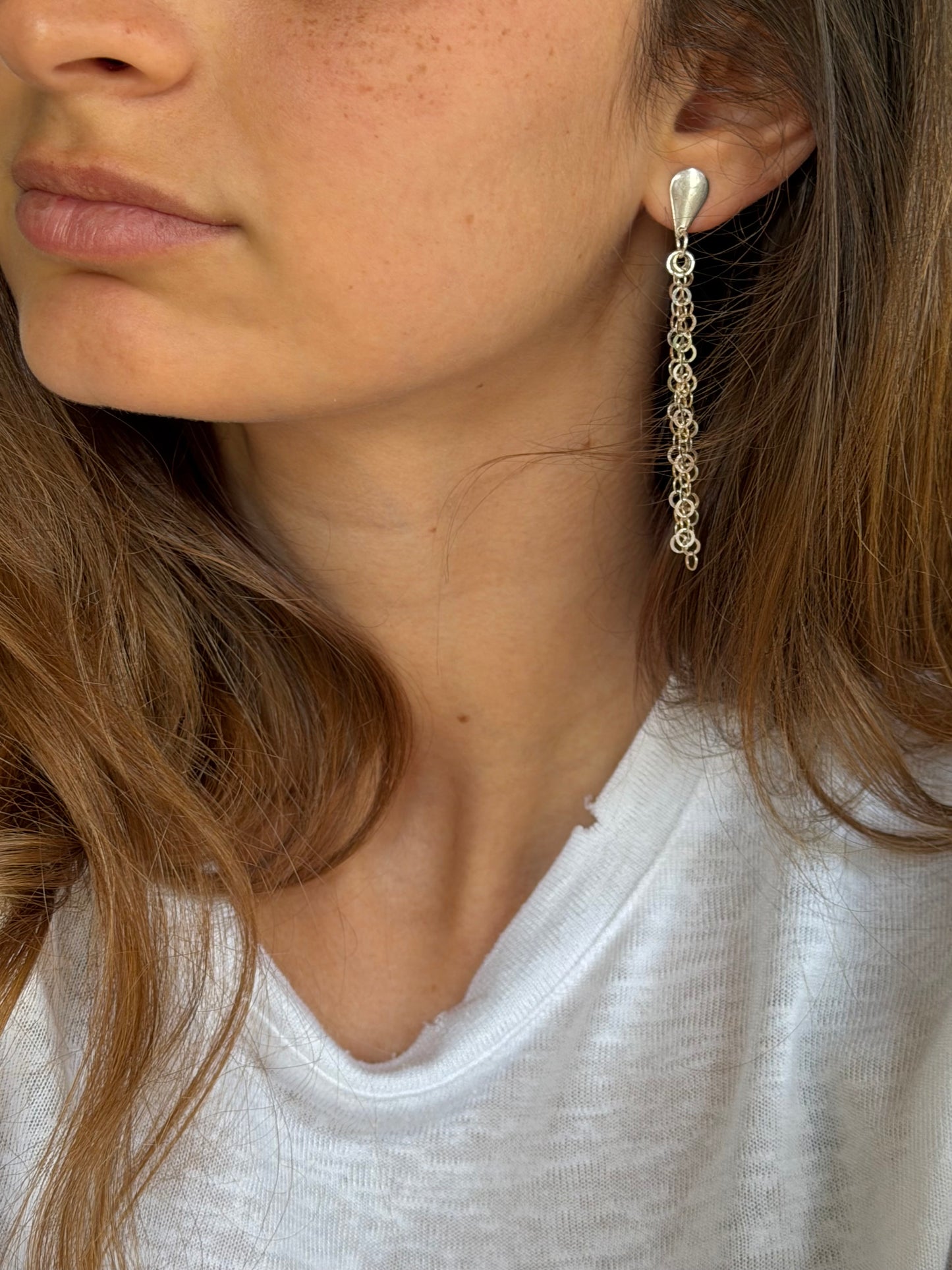 עגילי יובל כסף