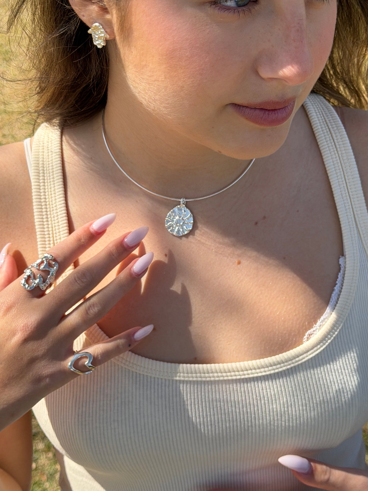 שרשרת סני קשיחה כסף