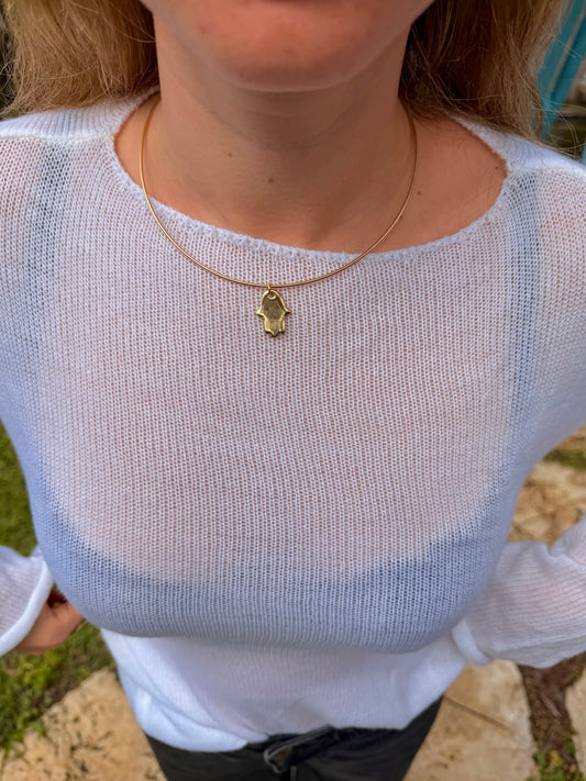 חמסה קשיחה זהב