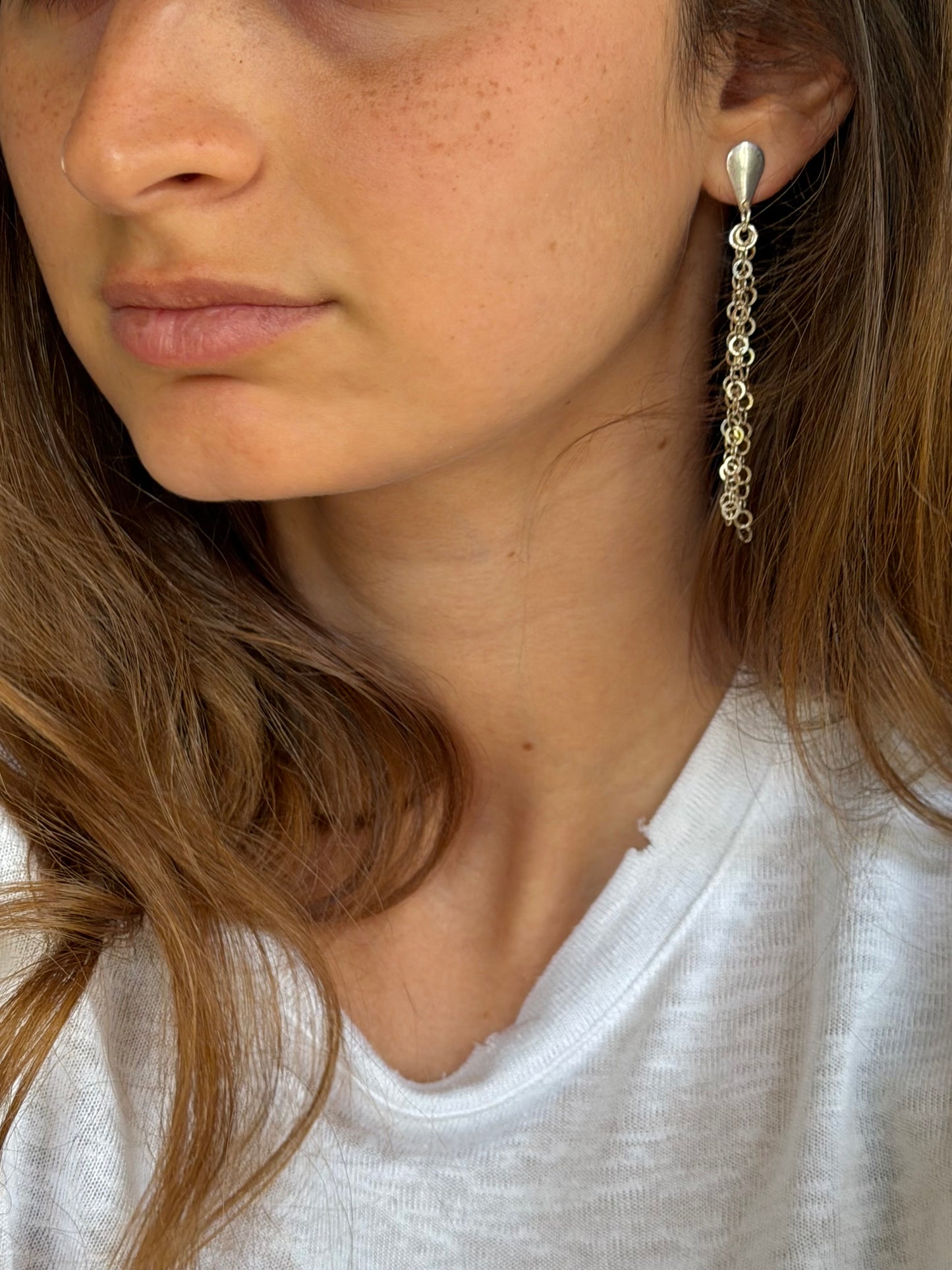 עגילי יובל כסף