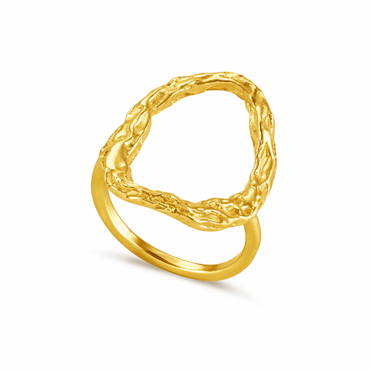 טבעת נוגה זהב